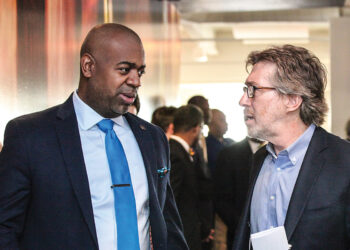 Mayor Baraka and Don Katz