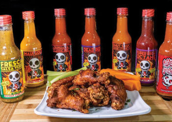 Rockfuel Wings and sauce